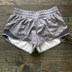 Lululemon shorts. Gray. Size 6. Like new